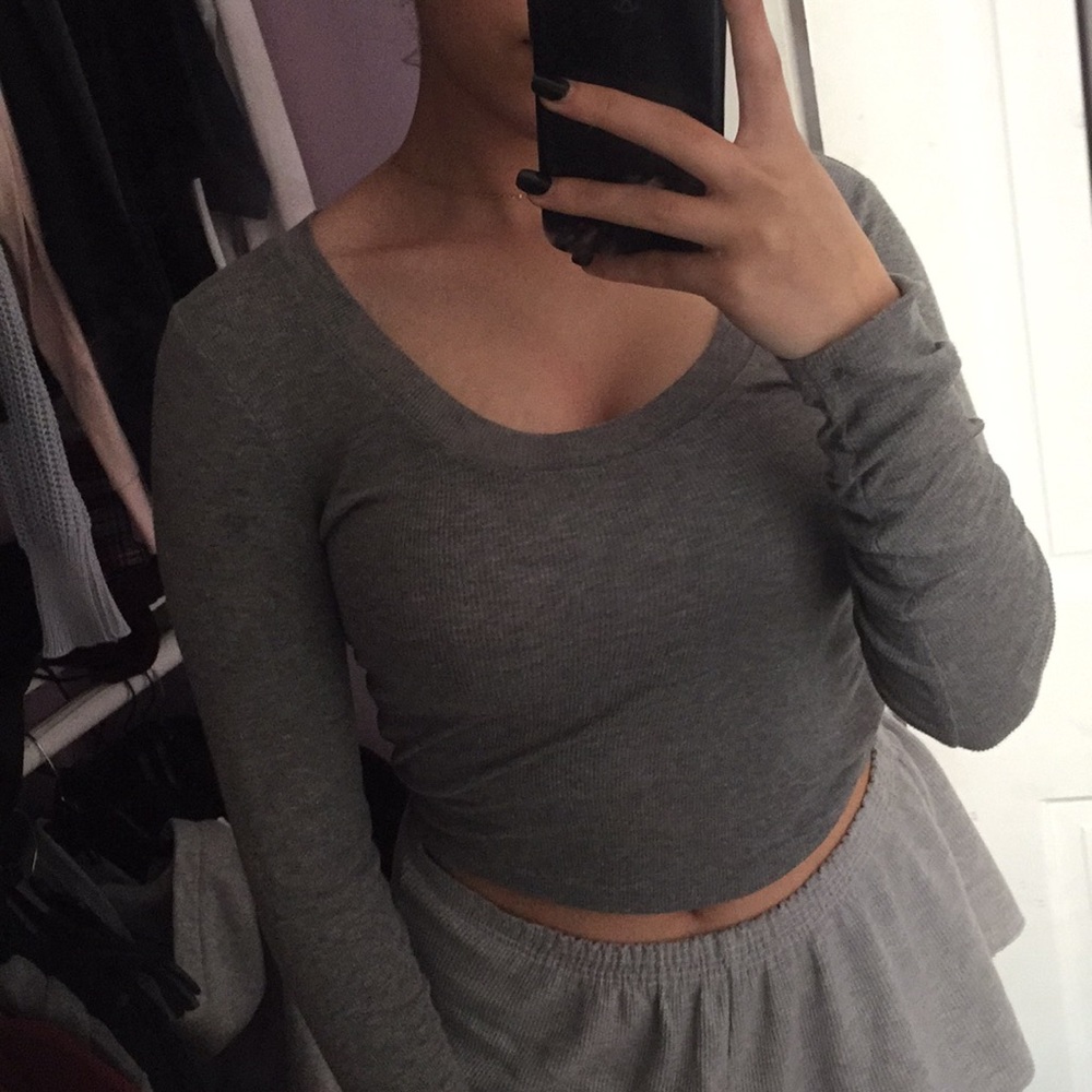 long sleeve brandy Melville shirt